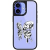 image:imageCASETiFY for iPhone 17 Pro Max Case  Glaze Compatible with MagSafe  Scratch Resistant  PeelProof Print  49 ft 1X Military Grade Drop Protection  Strawberry slices  Soft Blush  BlackChrome Butterfly