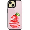 image:imageCASETiFY for iPhone 17 Pro Max Case  Glaze Compatible with MagSafe  Scratch Resistant  PeelProof Print  49 ft 1X Military Grade Drop Protection  Strawberry slices  Soft Blush  BlackStrawberry slices