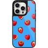 image:imageCASETiFY for iPhone 17 Pro Max Case  Glaze Compatible with MagSafe  Scratch Resistant  PeelProof Print  49 ft 1X Military Grade Drop Protection  Strawberry slices  Soft Blush  BlackRed Fruits on Sale