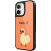 image:imageCASETiFY for iPhone 17 Pro Max Case  Glaze Compatible with MagSafe  Scratch Resistant  PeelProof Print  49 ft 1X Military Grade Drop Protection  Strawberry slices  Soft Blush  BlackDuck it