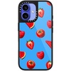 image:imageCASETiFY for iPhone 17 Pro Max Case  Glaze Compatible with MagSafe  Scratch Resistant  PeelProof Print  49 ft 1X Military Grade Drop Protection  Strawberry slices  Soft Blush  BlackRed Fruits on Sale