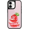 image:imageCASETiFY for iPhone 17 Pro Max Case  Glaze Compatible with MagSafe  Scratch Resistant  PeelProof Print  49 ft 1X Military Grade Drop Protection  Strawberry slices  Soft Blush  BlackStrawberry slices
