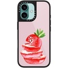 image:imageCASETiFY for iPhone 17 Pro Max Case  Glaze Compatible with MagSafe  Scratch Resistant  PeelProof Print  49 ft 1X Military Grade Drop Protection  Strawberry slices  Soft Blush  BlackStrawberry slices