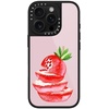 image:imageCASETiFY for iPhone 17 Pro Max Case  Glaze Compatible with MagSafe  Scratch Resistant  PeelProof Print  49 ft 1X Military Grade Drop Protection  Strawberry slices  Soft Blush  BlackStrawberry slices