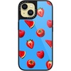 image:imageCASETiFY for iPhone 17 Pro Max Case  Glaze Compatible with MagSafe  Scratch Resistant  PeelProof Print  49 ft 1X Military Grade Drop Protection  Strawberry slices  Soft Blush  BlackRed Fruits on Sale