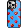 image:imageCASETiFY for iPhone 17 Pro Max Case  Glaze Compatible with MagSafe  Scratch Resistant  PeelProof Print  49 ft 1X Military Grade Drop Protection  Strawberry slices  Soft Blush  BlackRed Fruits on Sale