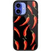 image:imageCASETiFY for iPhone 17 Pro Max Case  Glaze Compatible with MagSafe  Scratch Resistant  PeelProof Print  49 ft 1X Military Grade Drop Protection  Strawberry slices  Soft Blush  BlackChilli