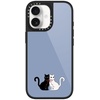 image:imageCASETiFY for iPhone 17 Pro Max Case  Glaze Compatible with MagSafe  Scratch Resistant  PeelProof Print  49 ft 1X Military Grade Drop Protection  Strawberry slices  Soft Blush  BlackBow Cats