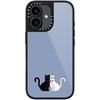 image:imageCASETiFY for iPhone 17 Pro Max Case  Glaze Compatible with MagSafe  Scratch Resistant  PeelProof Print  49 ft 1X Military Grade Drop Protection  Strawberry slices  Soft Blush  BlackBow Cats