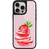 image:imageCASETiFY for iPhone 17 Pro Max Case  Glaze Compatible with MagSafe  Scratch Resistant  PeelProof Print  49 ft 1X Military Grade Drop Protection  Strawberry slices  Soft Blush  BlackStrawberry slices