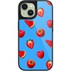 image:imageCASETiFY for iPhone 17 Pro Max Case  Glaze Compatible with MagSafe  Scratch Resistant  PeelProof Print  49 ft 1X Military Grade Drop Protection  Strawberry slices  Soft Blush  BlackRed Fruits on Sale