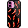 image:imageCASETiFY for iPhone 17 Pro Max Case  Glaze Compatible with MagSafe  Scratch Resistant  PeelProof Print  49 ft 1X Military Grade Drop Protection  Strawberry slices  Soft Blush  BlackChilli