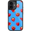 image:imageCASETiFY for iPhone 17 Pro Max Case  Glaze Compatible with MagSafe  Scratch Resistant  PeelProof Print  49 ft 1X Military Grade Drop Protection  Strawberry slices  Soft Blush  BlackRed Fruits on Sale