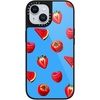 image:imageCASETiFY for iPhone 17 Pro Max Case  Glaze Compatible with MagSafe  Scratch Resistant  PeelProof Print  49 ft 1X Military Grade Drop Protection  Strawberry slices  Soft Blush  BlackRed Fruits on Sale