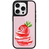 image:imageCASETiFY for iPhone 17 Pro Max Case  Glaze Compatible with MagSafe  Scratch Resistant  PeelProof Print  49 ft 1X Military Grade Drop Protection  Strawberry slices  Soft Blush  BlackStrawberry slices
