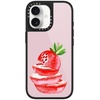 image:imageCASETiFY for iPhone 17 Pro Max Case  Glaze Compatible with MagSafe  Scratch Resistant  PeelProof Print  49 ft 1X Military Grade Drop Protection  Strawberry slices  Soft Blush  BlackStrawberry slices