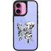 image:imageCASETiFY for iPhone 17 Pro Max Case  Glaze Compatible with MagSafe  Scratch Resistant  PeelProof Print  49 ft 1X Military Grade Drop Protection  Strawberry slices  Soft Blush  BlackChrome Butterfly