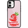 image:imageCASETiFY for iPhone 17 Pro Max Case  Glaze Compatible with MagSafe  Scratch Resistant  PeelProof Print  49 ft 1X Military Grade Drop Protection  Strawberry slices  Soft Blush  BlackStrawberry slices