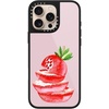 image:imageCASETiFY for iPhone 17 Pro Max Case  Glaze Compatible with MagSafe  Scratch Resistant  PeelProof Print  49 ft 1X Military Grade Drop Protection  Strawberry slices  Soft Blush  BlackStrawberry slices