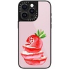 image:imageCASETiFY for iPhone 17 Pro Max Case  Glaze Compatible with MagSafe  Scratch Resistant  PeelProof Print  49 ft 1X Military Grade Drop Protection  Strawberry slices  Soft Blush  BlackStrawberry slices