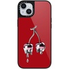 image:imageCASETiFY for iPhone 17 Pro Max Case  Glaze Compatible with MagSafe  Scratch Resistant  PeelProof Print  49 ft 1X Military Grade Drop Protection  Strawberry slices  Soft Blush  BlackChrome Cherry