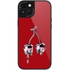 image:imageCASETiFY for iPhone 17 Pro Max Case  Glaze Compatible with MagSafe  Scratch Resistant  PeelProof Print  49 ft 1X Military Grade Drop Protection  Strawberry slices  Soft Blush  BlackChrome Cherry