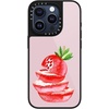 image:imageCASETiFY for iPhone 17 Pro Max Case  Glaze Compatible with MagSafe  Scratch Resistant  PeelProof Print  49 ft 1X Military Grade Drop Protection  Strawberry slices  Soft Blush  BlackStrawberry slices