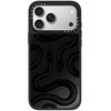 image:imageCASETiFY for iPhone 17 Pro Max Case  Mirror Compatible with MagSafe  Reflective  49 ft Drop Protection  Metallic Ribbon  Black On BlackBlack Kingsnake