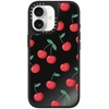 image:imageCASETiFY for iPhone 17 Pro Max Case  Mirror Compatible with MagSafe  Reflective  49 ft Drop Protection  Metallic Ribbon  Black On BlackCherries