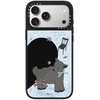image:imageCASETiFY for iPhone 17 Pro Max Case  Mirror Compatible with MagSafe  Reflective  49 ft Drop Protection  Metallic Ribbon  Black On BlackCoffee