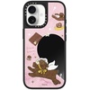 image:imageCASETiFY for iPhone 17 Pro Max Case  Mirror Compatible with MagSafe  Reflective  49 ft Drop Protection  Metallic Ribbon  Black On BlackCookie