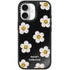 image:imageCASETiFY for iPhone 17 Pro Max Case  Mirror Compatible with MagSafe  Reflective  49 ft Drop Protection  Metallic Ribbon  Black On BlackDaisy