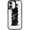 image:imageCASETiFY for iPhone 17 Pro Max Case  Mirror Compatible with MagSafe  Reflective  49 ft Drop Protection  Metallic Ribbon  Black On BlackFirst Snow