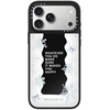 image:imageCASETiFY for iPhone 17 Pro Max Case  Mirror Compatible with MagSafe  Reflective  49 ft Drop Protection  Metallic Ribbon  Black On BlackFirst Snow