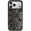 image:imageCASETiFY for iPhone 17 Pro Max Case  Mirror Compatible with MagSafe  Reflective  49 ft Drop Protection  Metallic Ribbon  Black On BlackFrame