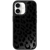 image:imageCASETiFY for iPhone 17 Pro Max Case  Mirror Compatible with MagSafe  Reflective  49 ft Drop Protection  Metallic Ribbon  Black On BlackLacie Leopard