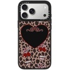 image:imageCASETiFY for iPhone 17 Pro Max Case  Mirror Compatible with MagSafe  Reflective  49 ft Drop Protection  Metallic Ribbon  Black On BlackLeopard Cherries