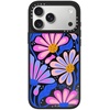 image:imageCASETiFY for iPhone 17 Pro Max Case  Mirror Compatible with MagSafe  Reflective  49 ft Drop Protection  Metallic Ribbon  Black On BlackMystic Daisy