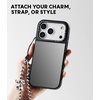 image:imageCASETiFY for iPhone 17 Pro Max Case  Mirror Compatible with MagSafe  Reflective  49 ft Drop Protection  Metallic Ribbon  Black On BlackRabbit Ribbon