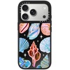 image:imageCASETiFY for iPhone 17 Pro Max Case  Mirror Compatible with MagSafe  Reflective  49 ft Drop Protection  Metallic Ribbon  Black On BlackSeashell