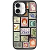image:imageCASETiFY for iPhone 17 Pro Max Case  Mirror Compatible with MagSafe  Reflective  49 ft Drop Protection  Metallic Ribbon  Black On BlackStamp Collection