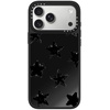 image:imageCASETiFY for iPhone 17 Pro Max Case  Mirror Compatible with MagSafe  Reflective  49 ft Drop Protection  Metallic Ribbon  Black On BlackStar Marks