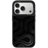 image:imageCASETiFY for iPhone 17 Pro Max Case  Mirror Compatible with MagSafe  Reflective  49 ft Drop Protection  Metallic Ribbon  Black On BlackTransparent Kingsnake