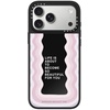 image:imageCASETiFY for iPhone 17 Pro Max Case  Mirror Compatible with MagSafe  Reflective  49 ft Drop Protection  Metallic Ribbon  Black On Blacklife is beautiful