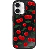 image:imageCASETiFY for iPhone 17 Pro Max Case  Mirror Compatible with MagSafe  Reflective  49 ft Drop Protection  Metallic Ribbon  Black On Blackvibrant red cherry pattern