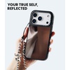 image:imageCASETiFY for iPhone 17 Pro Max Case  Mirror Compatible with MagSafe  Reflective  49 ft Drop Protection  Metallic Ribbon  Black On Blackvibrant red cherry pattern