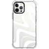 image:imageCASETiFY Ultra Impact Case for iPhone 12  iPhone 12 Pro  Retro Boho Hippie Flowers 60s  70s Floral Pattern on Clear Background  Clear Frost  Enhanced Corners  115 ft 5X Militray Grade Drop Protection  retro boho hippie flowers 60s  70s floral pa  Glossy FrostFrosted Swirls