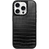 image:imageCASETiFY for iPhone 16 Pro Max Case  Croc Compatible with MagSafe Black  Embossed Texture  49 ft Drop Protection  Black CrocBlack