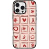 image:imageCASETiFY for iPhone 16 Pro Max Case  Impact Compatible with MagSafe  82 ft 4x Military Grade Drop Protection  Love Grid by Agathe Marty  Black