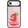 image:imageCASETiFY for iPhone 17 Pro Max Case  Glaze Compatible with MagSafe  Scratch Resistant  PeelProof Print  49 ft 1X Military Grade Drop Protection  Strawberry slices  Soft Blush  BlackStrawberry slices